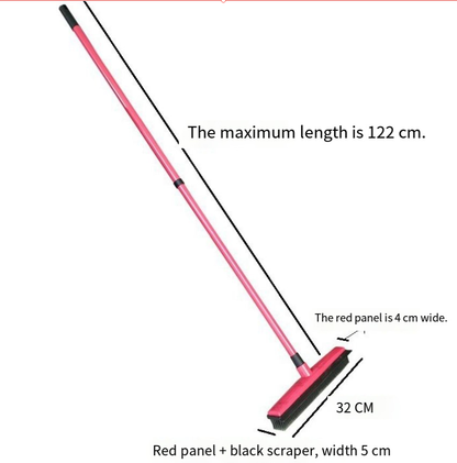 Pet Hair Removal Broom — Pick Up Dog & Cat Fur in One Sweep