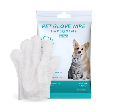 Pet Cleaning Gloves & Wipes — Gentle Daily Hygiene for Dogs & Cats