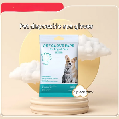 Pet Cleaning Gloves & Wipes — Gentle Daily Hygiene for Dogs & Cats
